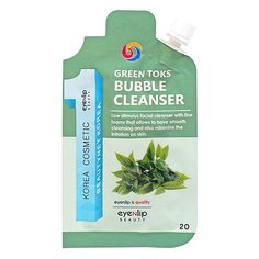 Eyenlip пенка для умывания Green Toks Bubble Cleanser, 20 г