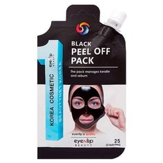 Eyenlip Black Peel Off Pack очищающая маска-пленка, 25 г