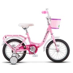 Детский велосипед STELS Flyte Lady 14 Z011 (2019) розовый 9.5" (требует финальной сборки)