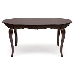 Стол TetChair Empire EP-T8EX2L, раскладной, ДхШ: 163 х 106 см, длина в разложенном виде: 202 см, tobacco