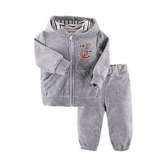 Спортивный костюм Наша мама размер 98, серый