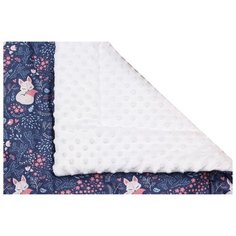 Плед Amarobaby Растем вместе 85х95 см лисички