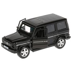 Внедорожник ТЕХНОПАРК Mercedes-Benz G 500 (G-СLASS-BK/SL/BE) 12 см черный