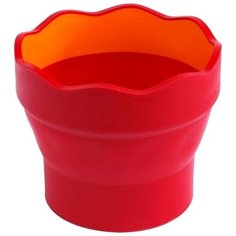 Стакан Faber-Castell Clic & Go красный