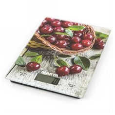 Кухонные весы Marta MT-1634 садовая вишня