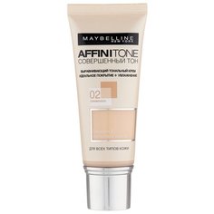 Maybelline New York Тональный крем Affinitone, 30 мл, оттенок: 02 слоновая кость