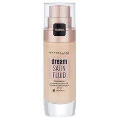 Maybelline New York Тональный флюид Dream Satin Fluid, 30 мл, оттенок: 03 Слоновая кость