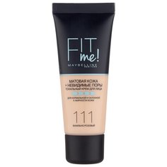 Maybelline New York Тональный крем Fit Me, 30 мл, оттенок: 111 Ванильно-розовый