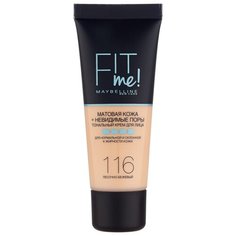 Maybelline New York Тональный крем Fit Me, 30 мл, оттенок: 116 песочно-бежевый