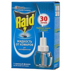 Жидкость для фумигатора Raid от комаров 21.9 мл 30 ночей