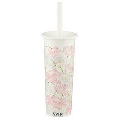 Ершик туалетный SVIP SV4151 белый/розовый