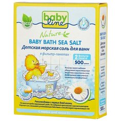 BabyLine Nature Морская соль с ромашкой 500 г