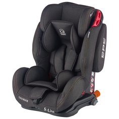 Автокресло группа 1/2/3 (9-36 кг) RANT Thunder Ultra SPS Isofix, black jeans РАНТ