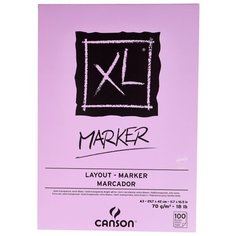 Альбом для маркеров Canson XL Marker 42 х 29.7 см (A3), 70 г/м², 100 л.