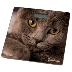 Весы электронные Sakura SA-5065CT кошка