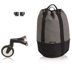 Сумка BABYZEN для коляски YOYO+ с колесом-платформой grey