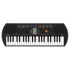 Синтезатор CASIO SA-77 черный / серый