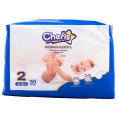 Cheris подгузники Нежная забота 2 (4-8 кг) 30 шт.