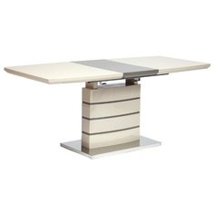 Стол TetChair Wolf 8053-2, раскладной, ДхШ: 140 х 80 см, длина в разложенном виде: 180 см, butter white