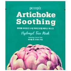 Petitfee Artichoke Soothing гидрогелевая маска для лица с экстрактом артишока, 32 г