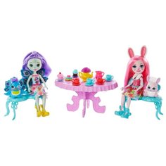 Игровой набор Enchantimals Чаепитие Пэттер Павлины и Бри Кроли, GLD41