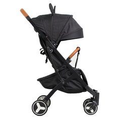 Прогулочная коляска Yoya Plus 3 (дожд., москит., подстак., бампер, сумка-чехол, бамбук. коврик, корзина д/пок, ремешок на руку, накидка на ножки) Mickey/black frame, цвет шасси: черный