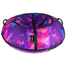 Тюбинг X-Match Космос 110 см фиолетовый