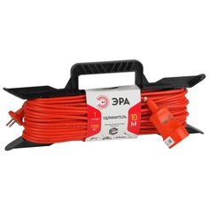 ЭРА UF-1-2x0.75-10m Удлинитель силовой рамка без заземл. 10м 1гн 2х0,75мм2 (10/240) ERA