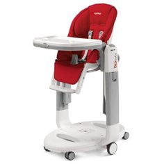 Стульчик 3 в 1 Peg-Perego Tatamia Follow Me fragola