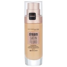 Maybelline New York Тональный флюид Dream Satin Fluid, 30 мл, оттенок: 21 Золотисто-бежевый