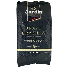 Кофе в зернах Jardin Bravo Brazilia, арабика, 1 кг
