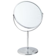 Зеркало косметическое настольное Del Mare L01-8 хром