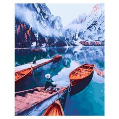 ВанГогВоМне Картина по номерам "Осень в Альпах", 40х50 см (ZX 21191)