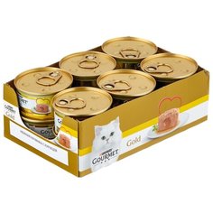 Корм для кошек Gourmet Голд с курицей 12шт. х 85 г (паштет)