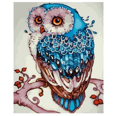 ВанГогВоМне Картина по номерам "Сова на ветке", 40х50 (ZX 21113)