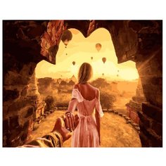 ВанГогВоМне Картина по номерам "Следуй за мной. Мьянма", 40х50 (ZX 20683)