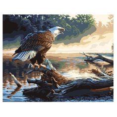 ВанГогВоМне Картина по номерам "Орел на дереве", 40х50 см (ZX 21489)