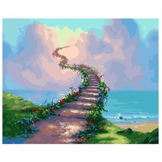 ВанГогВоМне Картина по номерам "Лестница в небеса", 40х50 см (ZX 20651)