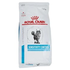 Корм для кошек Royal Canin Sensitivity Control при проблемах с ЖКТ, при аллергии, с уткой 1.5 кг
