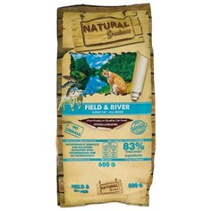 Корм для кошек NATURAL Greatness Field&River беззерновой 600 г