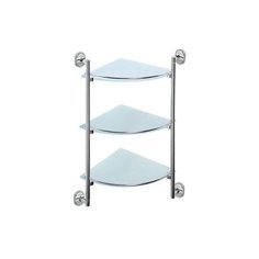 Этажерка настенная Potato P2907-3 хром