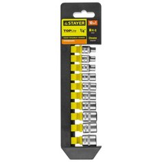 Набор торцевых головок STAYER 27758-H10 10 шт.