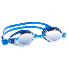 Очки для плавания MAD WAVE Predator Mirror голубой