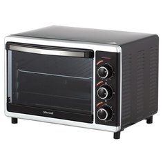 Мини-печь Maxwell MW-1852 черный/нержавеющая сталь