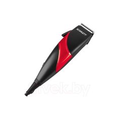 Машинка для стрижки Scarlett SC-HC63C24 черный/красный