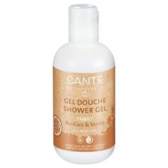 Гель для душа Sante Naturkosmetik Био-кокос и ваниль, 200 мл