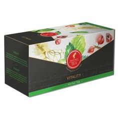 Чай зеленый Julius Meinl Vitality в пирамидках, 18 шт.