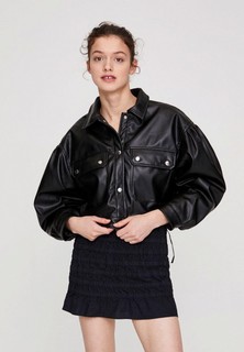 Куртка кожаная Pull&Bear
