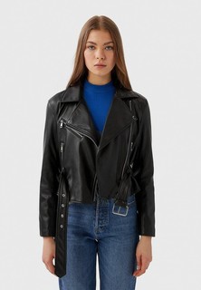 Куртка кожаная Stradivarius