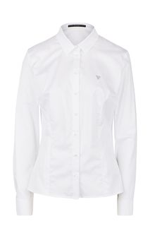Приталенная хлопковая рубашка Guess